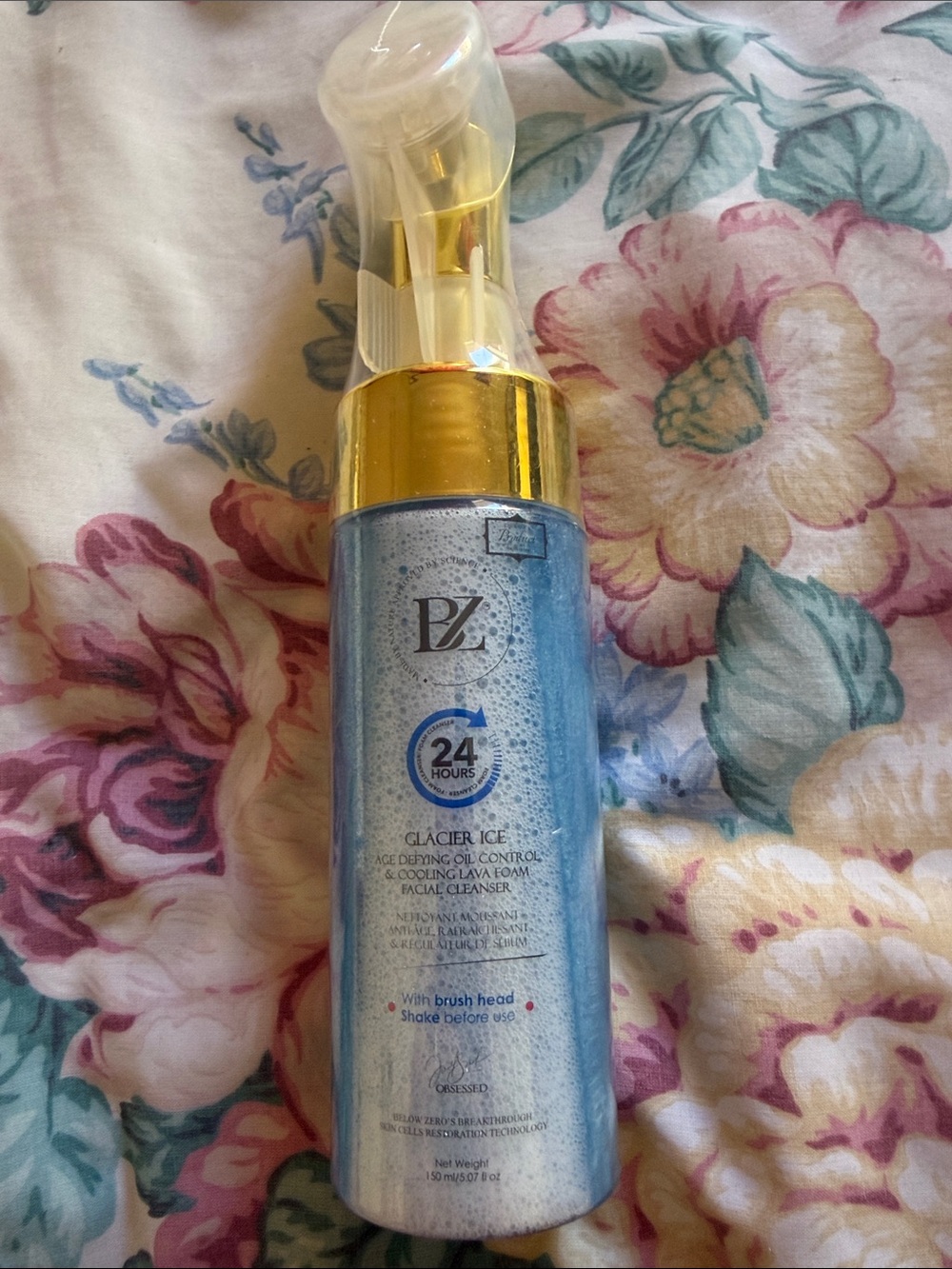 Glacier Ice Cooling Facial Cleanser - Blue